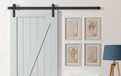 Guías Exteriores Decorativas para Puertas Correderas