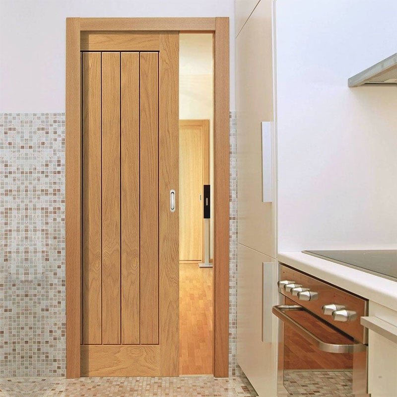 puertas correderas con obra