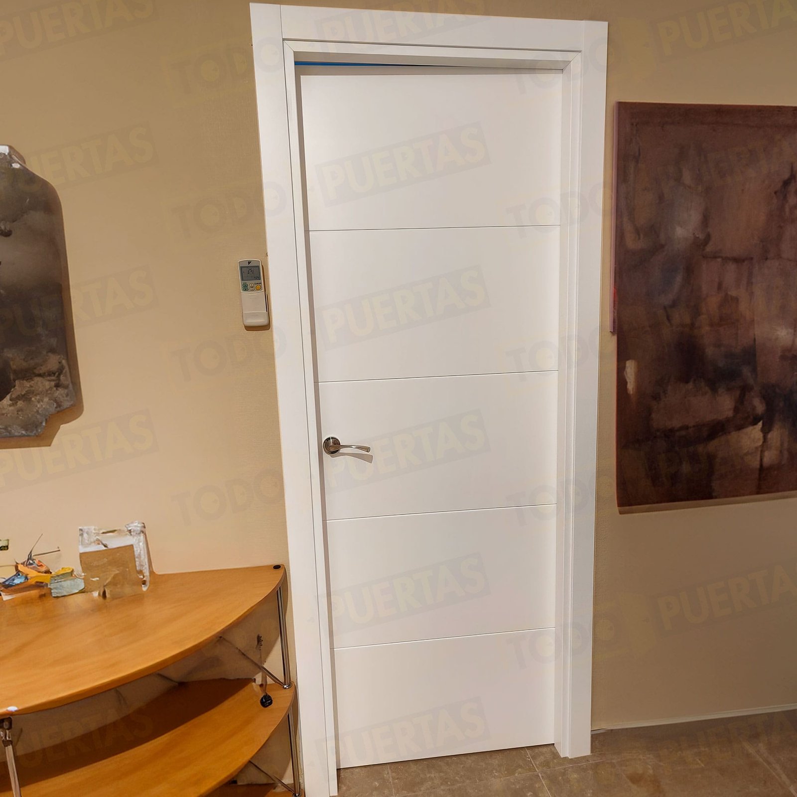 Foto Puertas Lacadas Blancas cliente 10