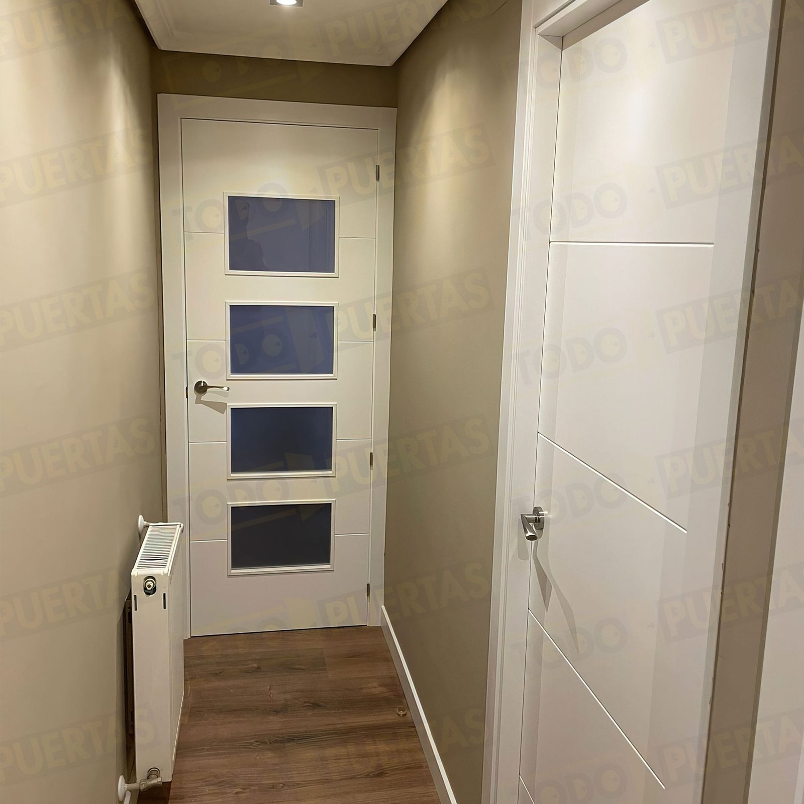 Foto Puertas Lacadas Blancas cliente 48