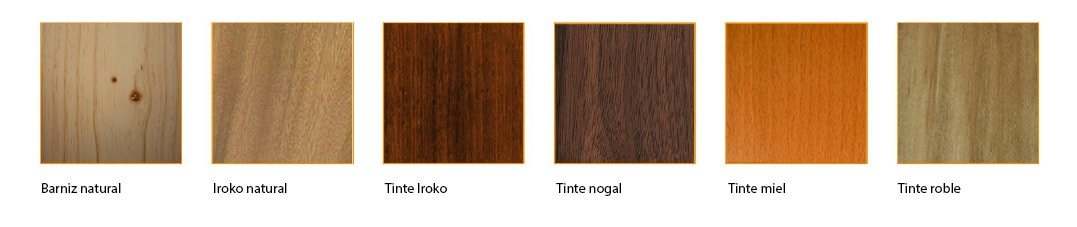 Acabados de nuestros portones de madera