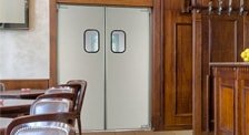 Puertas de interior Modernas con vidriera