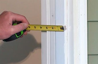 Cómo tomar medidas de las puertas de interior Cómo medir galce de puertas de interior