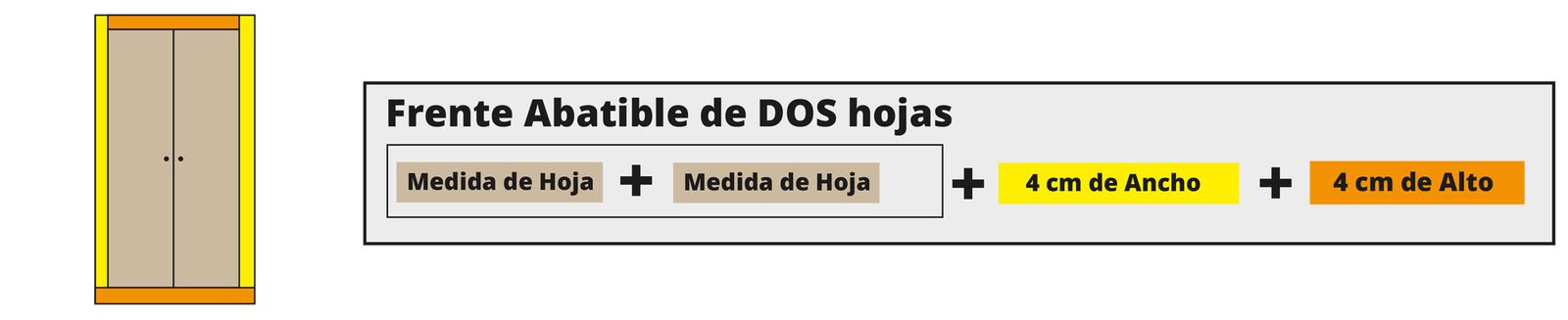 Armario de Dos Hojas