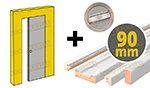 Kit Obra 90 Corredera Condena