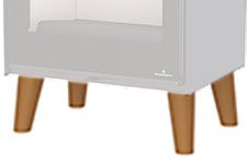Patas de Madera Mod. P-ARUS