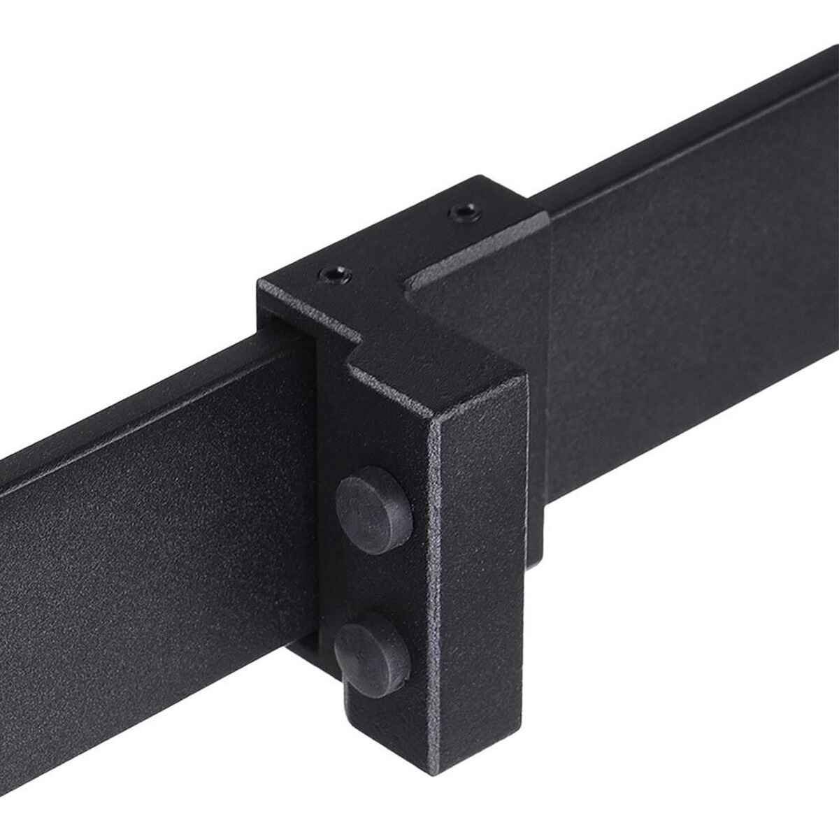 Guía para Puerta Corredera Tipo Flecha de Granero (NEGRA)