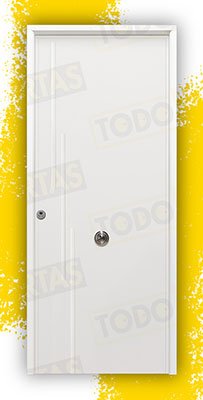 Puerta Acorazada Camelia Sagacor 100 Blanca (Dos Caras Iguales)