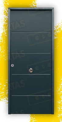 Puerta Acorazada Cintia Sagacor 100 Gris Antracita 7016 (Dos Caras Iguales)