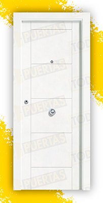 Puerta Block Blindada Mod. Guevara 2060x870 mm.