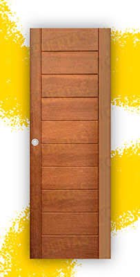 Puerta Corredera Mod. Cervantes Roble