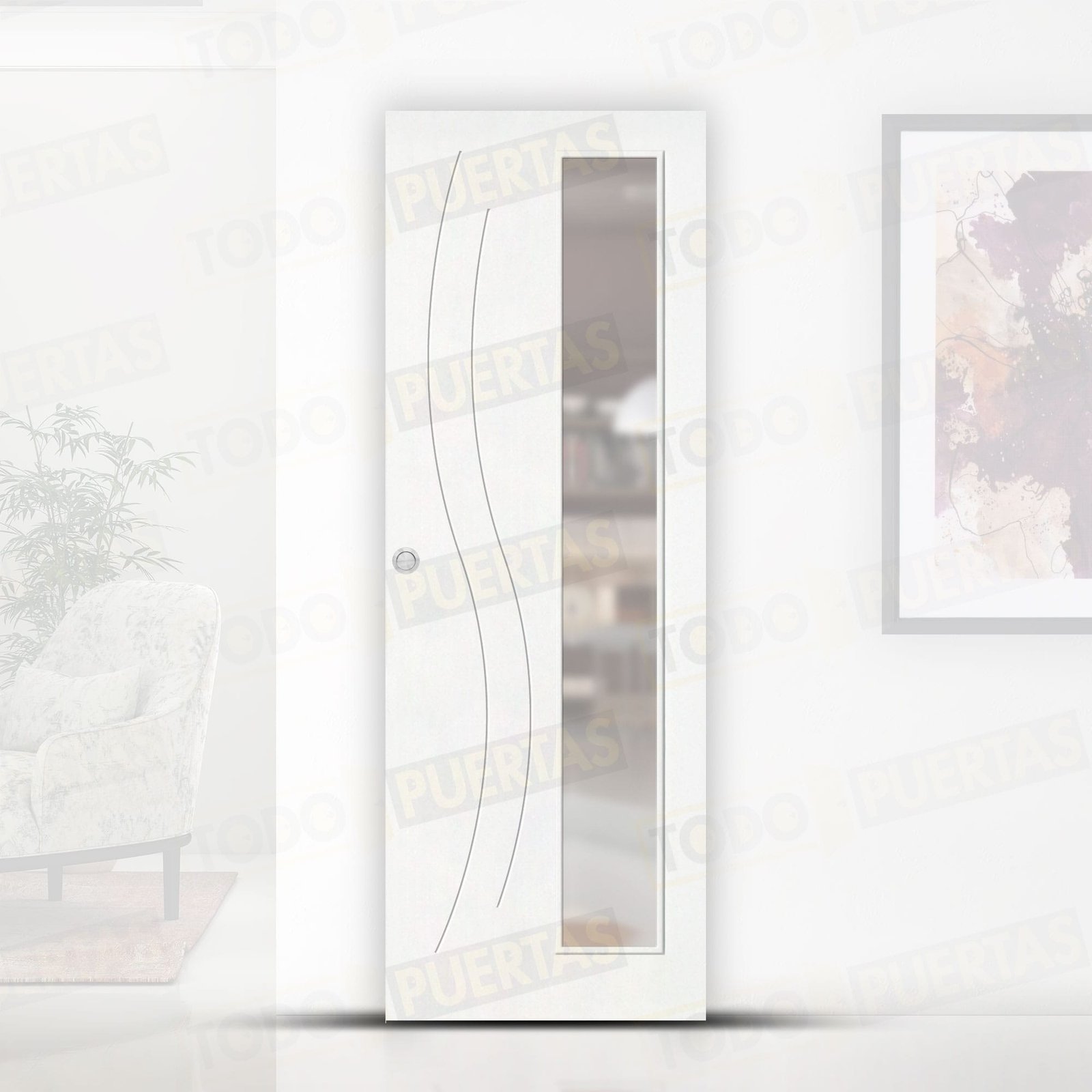 Puerta Corredera Mod. Perú V1L