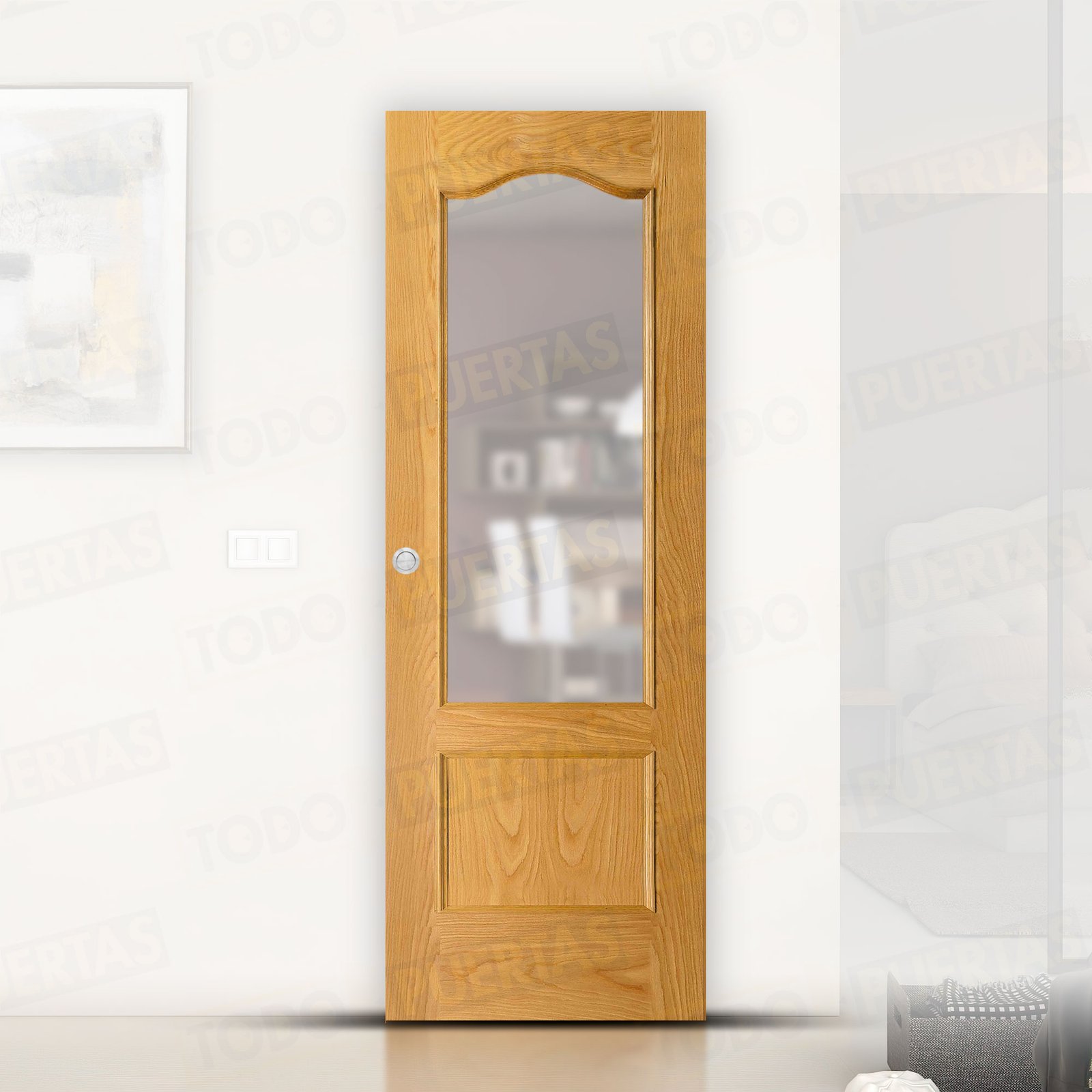 Puerta Corredera Mod. Pinto ZV1 Roble