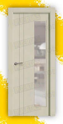 Puerta Block Maciza Lacada RAL 7044 Mod. Álava V1L