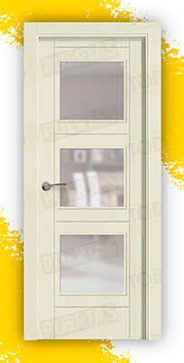 Puerta Block Maciza Lacada RAL 1013 Mod. Tailandia BV3