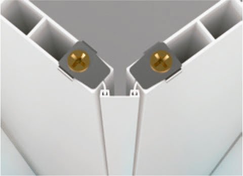 Puerta plegable PVC