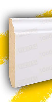 Pack 10 Rodapiés (22 metros) Mod. 102 Blanco