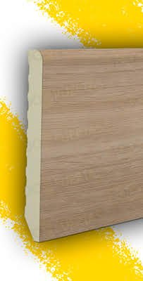 Pack 10 Rodapiés (22 metros) Natural Oak Melamina